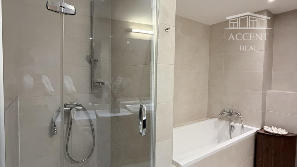 LUXUSNÝ VEĽKOMETRÁŽNY 3-IZBOVÝ BYT(90M2) NA 10. POSCHODÍ V RIVERPARKU S VÝHĽADOM NA DUNAJ - PARKING V GARÁŽI