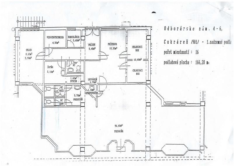 PRÉMIOVÉ OBCHODNÉ PRIESTORY(166M2) S VÝKLADMI NA FREKVENTOVANEJ ULICI V CENTRE - KRÍŽNA UL.