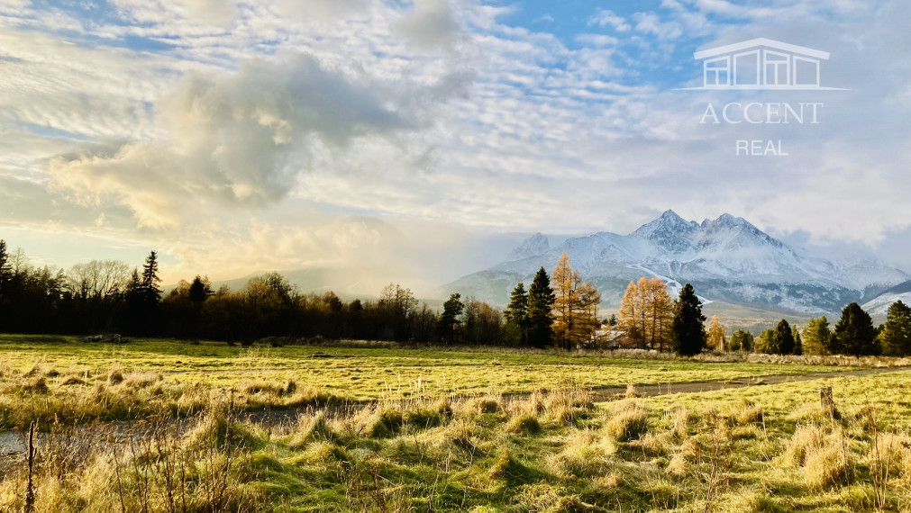 4 STAVEBNÉ POZEMKY S NÁDHERNÝM VÝHĽADOM NA VYSOKÉ TATRY - TATRANSKÁ LOMNICA