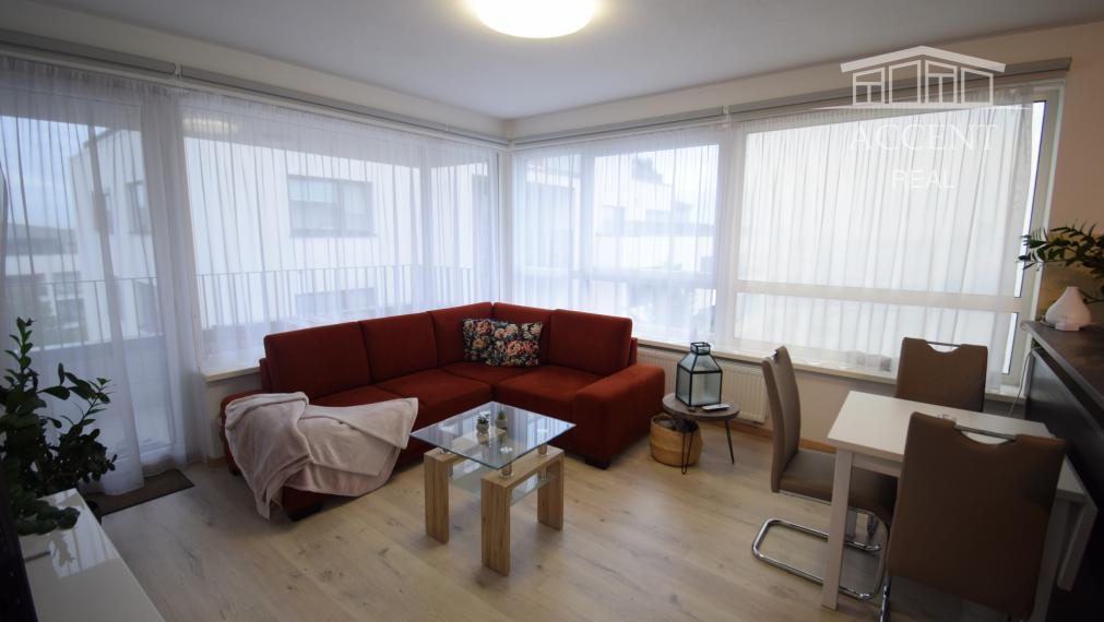 PRENÁJOM  MODERNEJ  A PRIESTRANNEJ  2 -  IZBOVEJ NOVOSTAVBY S PODZEMNÝM PARKOVACÍM MIESTOM