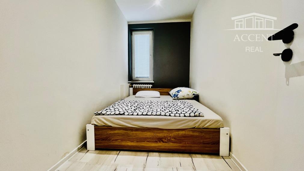 PRENÁJOM VEĽMI PEKNÉHO KLIMATIZOVANÉHO 1,5 IZBOVÉHO BYTU NA MESAČNEJ ULICI V RUŽINOVE