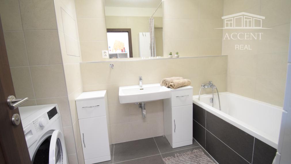 PRENÁJOM KRÁSNEJ A PRIESTRANNEJ  2 -  IZBOVEJ NOVOSTAVBY S PODZEMNÝM PARKOVACÍM MIESTOM