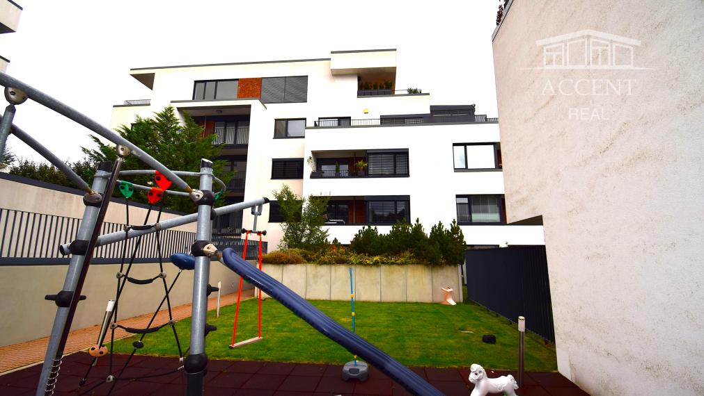 PRENÁJOM KRÁSNEJ A PRIESTRANNEJ  2 -  IZBOVEJ NOVOSTAVBY S PODZEMNÝM PARKOVACÍM MIESTOM