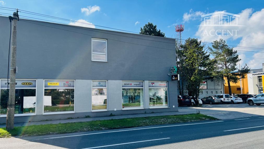 OBCHODNÉ PRIESTORY S KANCELÁRIAMI  NA FREKVENTOVANEJ ULICI (205 m2) IVANSKÁ CESTA