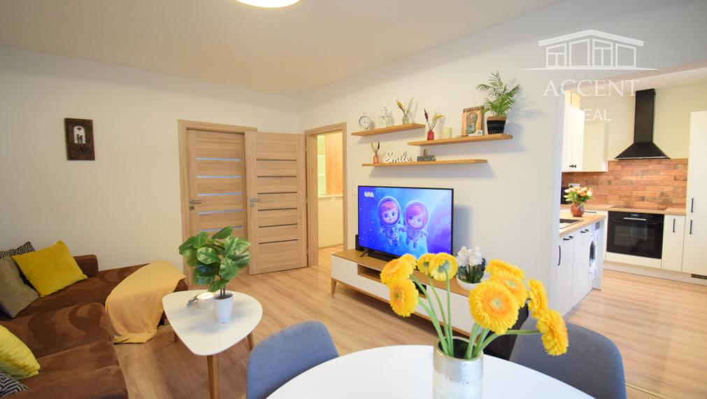 PREDAJ KRÁSNEHO,KOMPLETNE ZREKONŠTRUOVANÉHO 3 IZBOVÉHO BYTU (70 M2)V RUŽINOVE VO VÝBORNEJ LOKALITE PLNEJ ZELENE