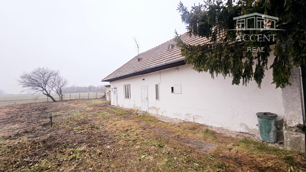 KRÁĽOVIČOVE KRAČANY - VEĽKÝ STAVEBNÝ POZEMOK 1200m2 SO STARŠÍM DOMOM