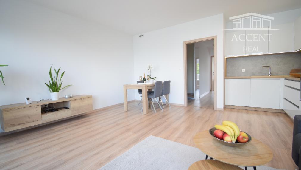 PRENÁJOM  KRÁSNEJ 2 - IZBOVEJ NOVOSTAVBY S BALKÓNOM A  PARKOVACÍM MIESTOM