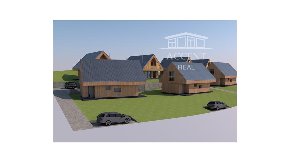 REKREAČNÉ CHATY (116M2) V ŠTANDARDE S KUCHYŇOU -  V NÁDHERNEJ LOKALITE LYŽIARSKEHO STREDISKA MÝTO POD ĎUMBIEROM