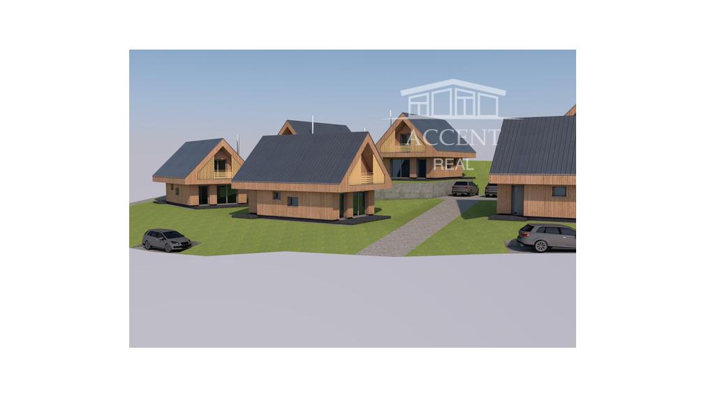 REKREAČNÉ CHATY (116M2) V ŠTANDARDE S KUCHYŇOU -  V NÁDHERNEJ LOKALITE LYŽIARSKEHO STREDISKA MÝTO POD ĎUMBIEROM