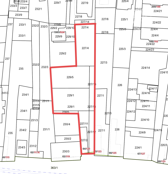 STAVEBNÝ POZEMOK PRE RODINNÉ DOMY (2556M2) - MOST PRI BRATISLAVE