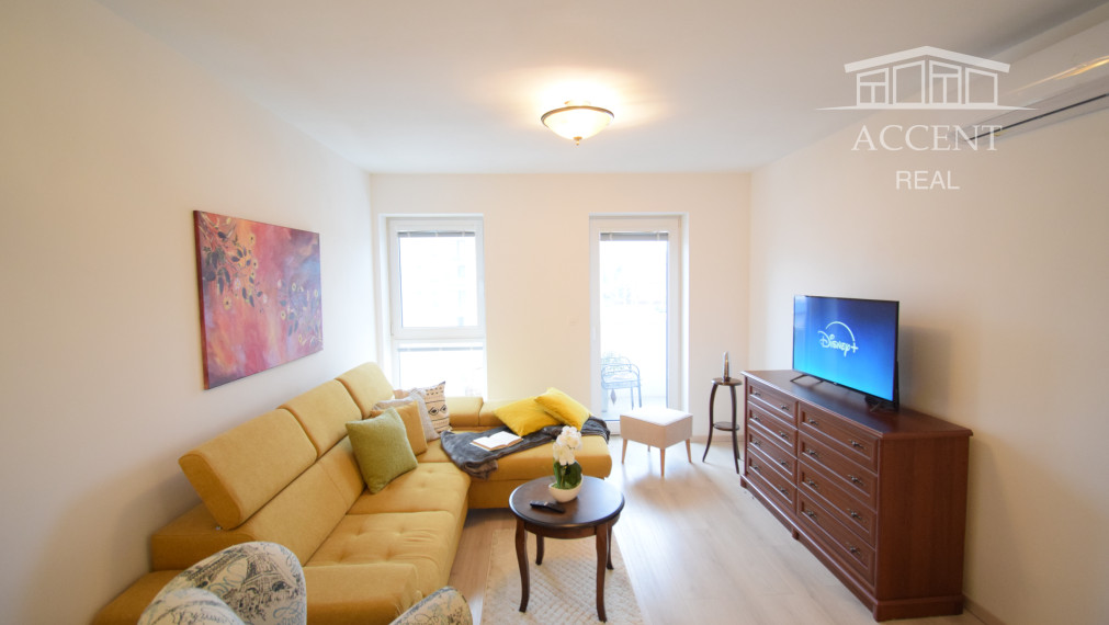 PRENÁJOM  KRÁSNEJ 2 - IZBOVEJ NOVOSTAVBY S BALKÓNOM A  PARKOVACÍM MIESTOM