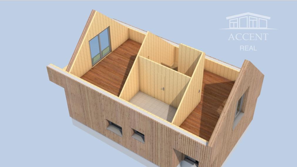 REKREAČNÉ CHATY (116M2) V ŠTANDARDE S KUCHYŇOU -  V NÁDHERNEJ LOKALITE LYŽIARSKEHO STREDISKA MÝTO POD ĎUMBIEROM