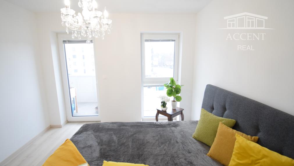 PRENÁJOM  KRÁSNEJ 2 - IZBOVEJ NOVOSTAVBY S BALKÓNOM A  PARKOVACÍM MIESTOM