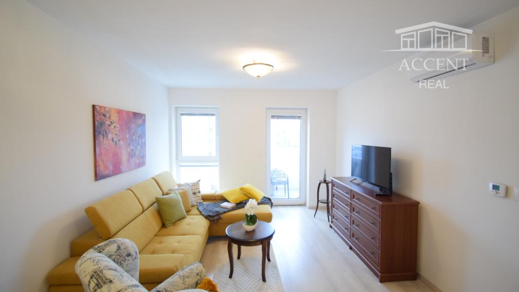 PRENÁJOM  KRÁSNEJ 2 - IZBOVEJ NOVOSTAVBY S BALKÓNOM A  PARKOVACÍM MIESTOM