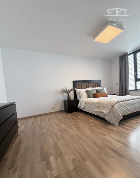 LUXUSNÝ VEĽKOMETRÁŽNY 3-IZBOVÝ BYT(90M2) NA 10. POSCHODÍ V RIVERPARKU S VÝHĽADOM NA DUNAJ - PARKING V GARÁŽI