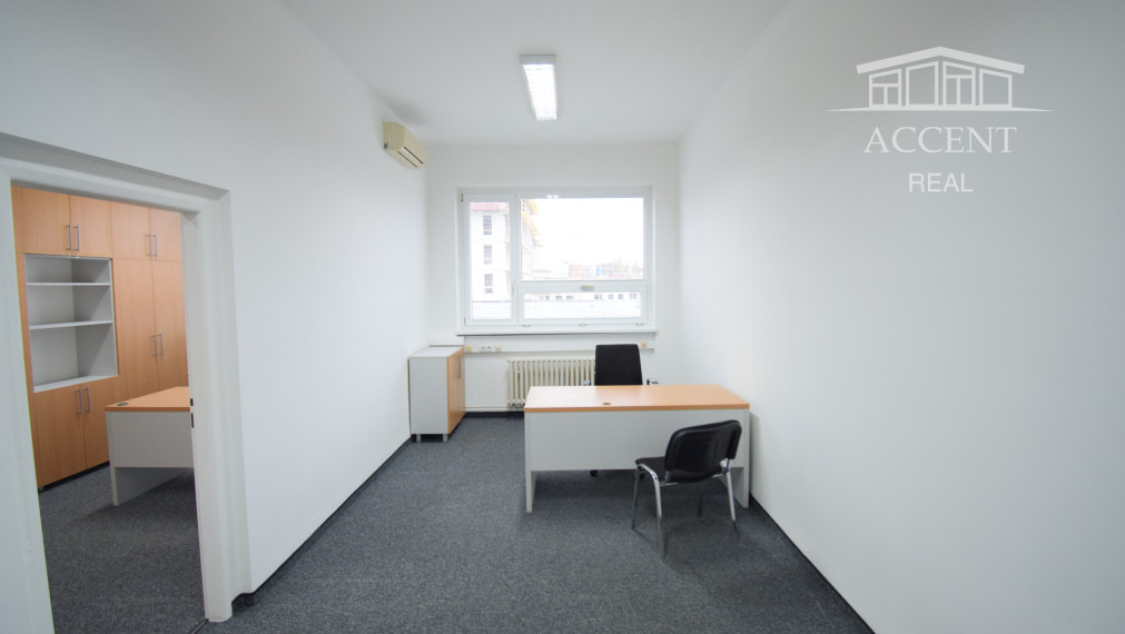 PRENÁJOM POSLEDNÝCH ZARIADENÝCH KANCELÁRIÍ S PARKOVACÍMI MIESTAMI - FREKVENTOVANÁ IVANSKÁ CESTA