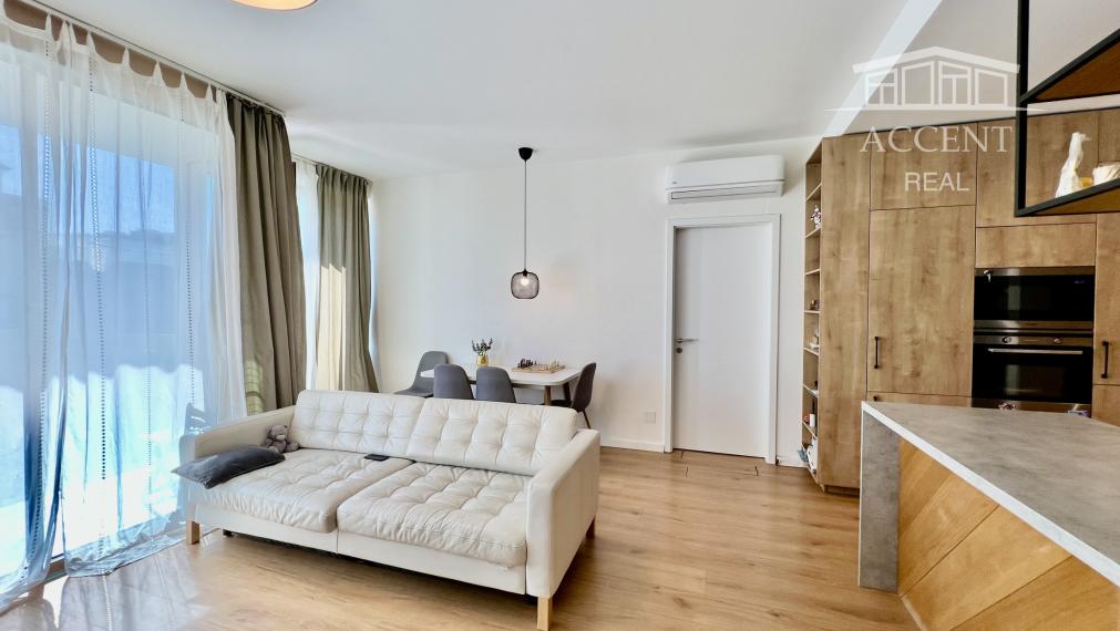 DIZAJNOVÝ 3-IZBOVÝ BYT S LOGGIOU A S GARÁŽOU V NOVOSTAVBE SYMPATIA - VAJNORSKÁ