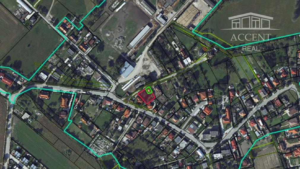 STAVEBNÝ POZEMOK 768 m2 V CENTRE OBCE S VEĽKÝM POTENCIÁLOM
