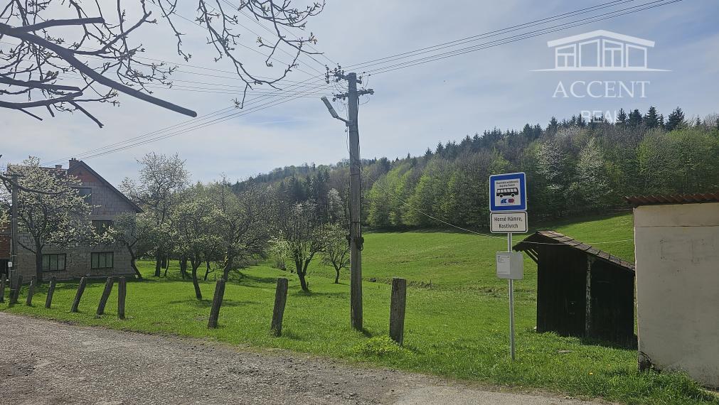 KOSTIVRCH - NÁDHERNÉ STAVEBNÉ POZEMKY NA DOMY A CHATY(2 x 758m2) V MALEBNOM PROSTREDÍ
