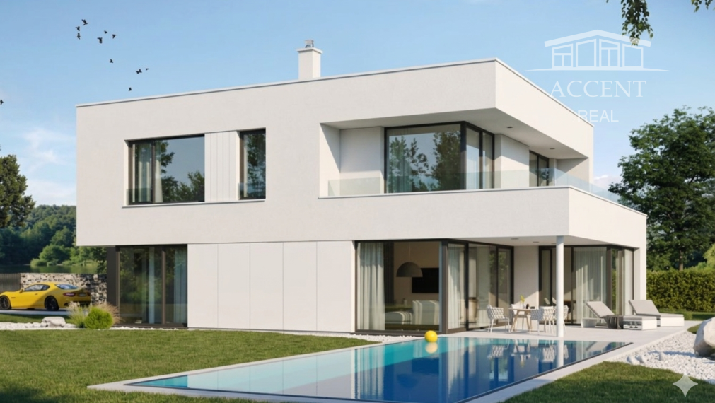 ACCENT REAL - PRÉMIOVÁ VILA S VEĽKORYSÝM PRIESTOROM A S GARÁŽOU (266M2) V IVANKE PRI DUNAJI