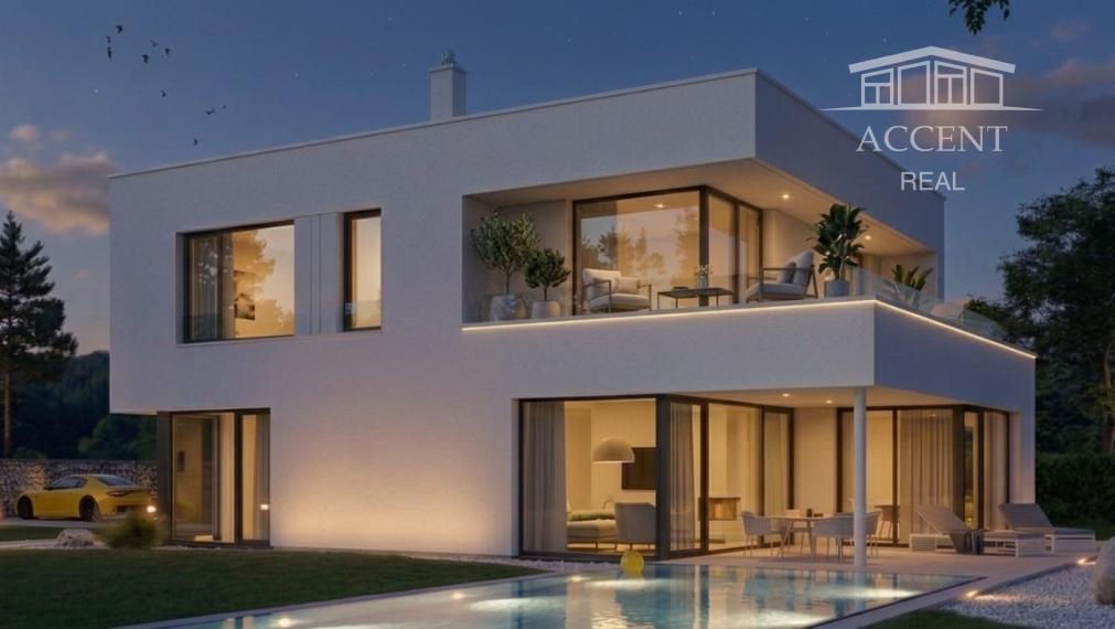 ACCENT REAL - PRÉMIOVÁ VILA S VEĽKORYSÝM PRIESTOROM A S GARÁŽOU (266M2) V IVANKE PRI DUNAJI