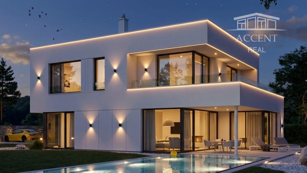 ACCENT REAL - PRÉMIOVÁ VILA S VEĽKORYSÝM PRIESTOROM A S GARÁŽOU (266M2) V IVANKE PRI DUNAJI