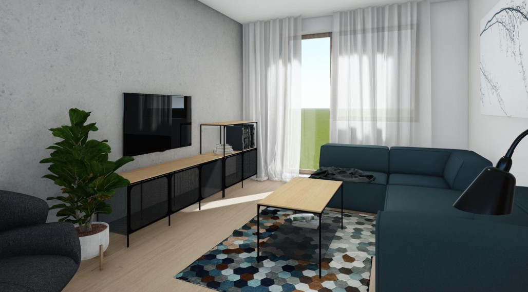 PEKNÝ 3-IZBOVÝ BYT S VEĽKOU  LOGGIOU (72M2) BLÍZKO CENTRA- KOMENSKÉHO ULICA MODRA