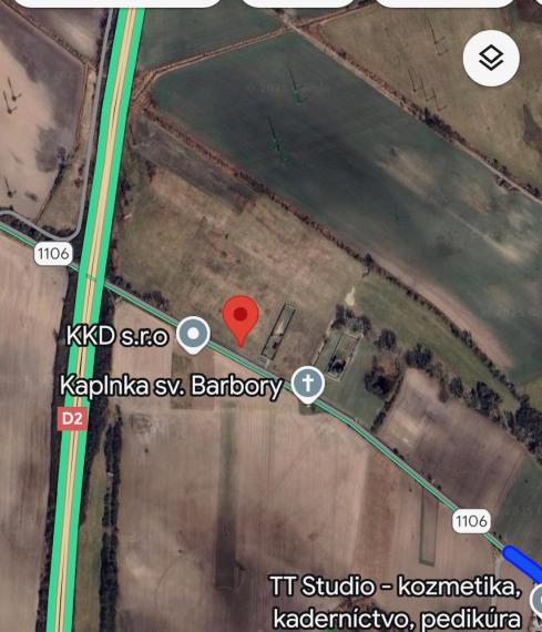 POZEMOK S VÝMEROU 2902M2 PRIAMO PRI CESTE - ULICA FERDIŠA KOSTKU STUPAVA