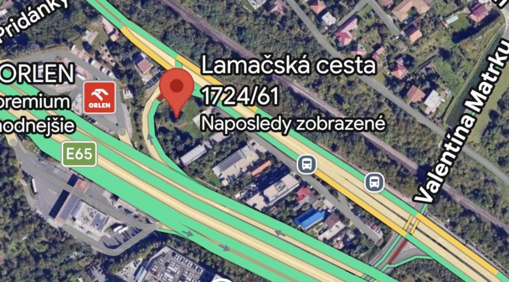 ZNÍŽENÁ CENA - STAVEBNÉ POZEMKY 2597M2 - LAMAČSKÁ CESTA