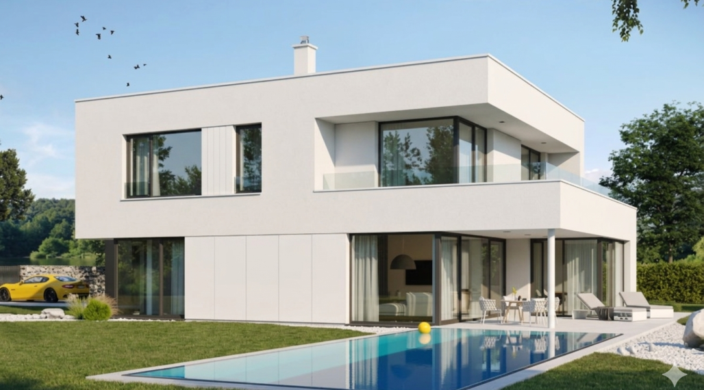 ACCENT REAL - PRÉMIOVÁ VILA S VEĽKORYSÝM PRIESTOROM A S GARÁŽOU (266M2) V IVANKE PRI DUNAJI