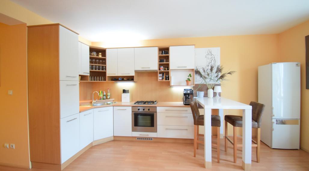 ACCENT REAL / PEKNÝ, KOMPLETNE ZARIADENÝ 1-IZBOVÝ BYT 45M2 S PARKOVACÍM MIESTOM