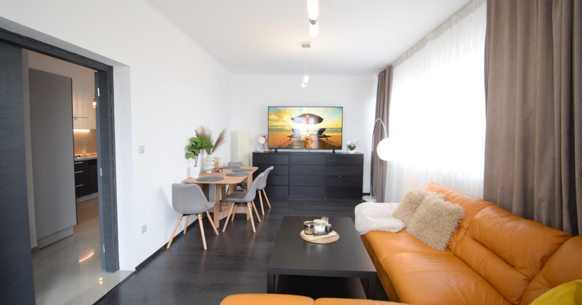 2 izbový byt v uzavretom areáli s krásnou veľkou terasou a parkovacím miestom (151,38m2)