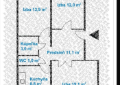 PRIESTRANNÝ 3-IZBOVÝ BYT S LOGGIOU(75M2) -  FURDEKOVA UL., PETRŽALKA - fotografia 11
