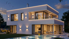 ACCENT REAL - PRÉMIOVÁ VILA S VEĽKORYSOU VÝMEROU 266M2, POZEWMOK 600M2, GARÁŽ + 4 PARKOVACIE MIESTA - fotografia 15