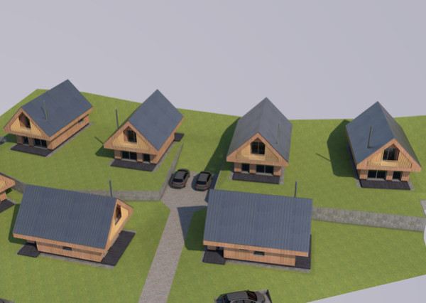 REKREAČNÉ CHATY (116M2) V ŠTANDARDE S KUCHYŇOU -  V NÁDHERNEJ LOKALITE LYŽIARSKEHO STREDISKA MÝTO POD ĎUMBIEROM