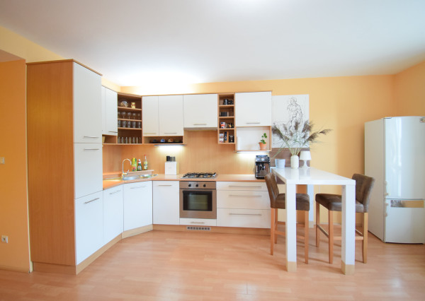 ACCENT REAL / PEKNÝ, KOMPLETNE ZARIADENÝ 1-IZBOVÝ BYT 45M2 S PARKOVACÍM MIESTOM
