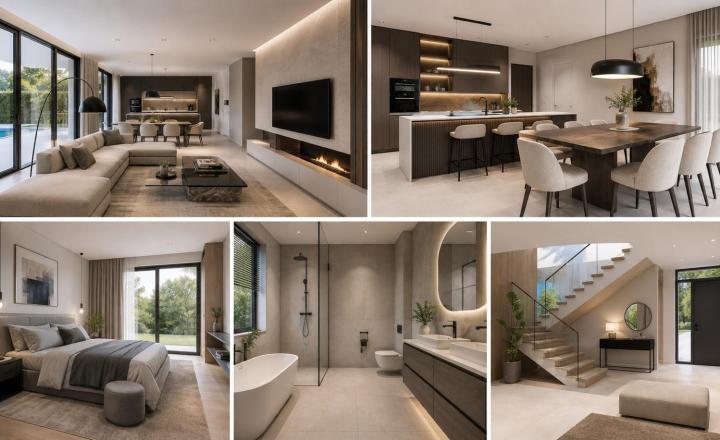 ACCENT REAL - PRÉMIOVÁ VILA S VEĽKORYSÝM PRIESTOROM A S GARÁŽOU (266M2) V IVANKE PRI DUNAJI - fotografia 8