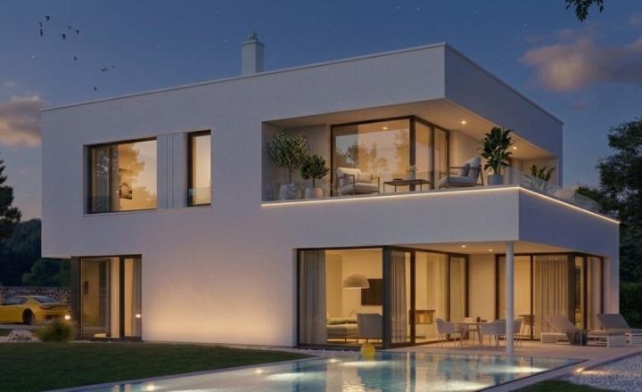 ACCENT REAL - PRÉMIOVÁ VILA S VEĽKORYSÝM PRIESTOROM A S GARÁŽOU (266M2) V IVANKE PRI DUNAJI - fotografia 1