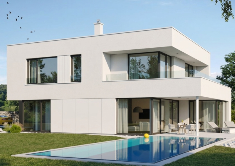 ACCENT REAL - PRÉMIOVÁ VILA S VEĽKORYSÝM PRIESTOROM A S GARÁŽOU (266M2) V IVANKE PRI DUNAJI